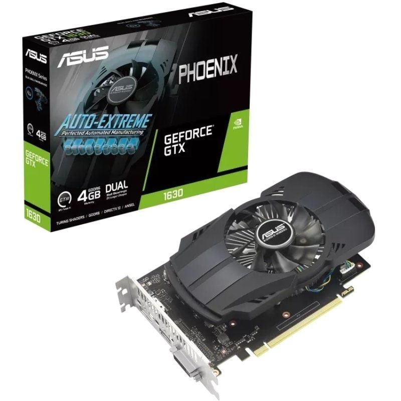 ASUS Phoenix GeForce GTX 1630 EVO 4GB GDDR6 ASUS Phoenix GeForce GTX 1630 EVO 4GB GDDR6