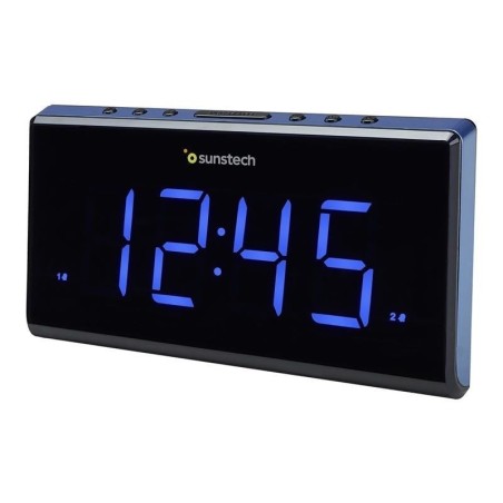 pEl radio reloj perfecto para los amantes de las pantallas grandes Integra dos alarmas funcion sleep funcion NAP programacion d