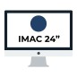 Apple imac 24' retina 4.5k/ chip m1 cpu 8 núcleos/ 8GB 512GB gpu 8 núcleos/ azul