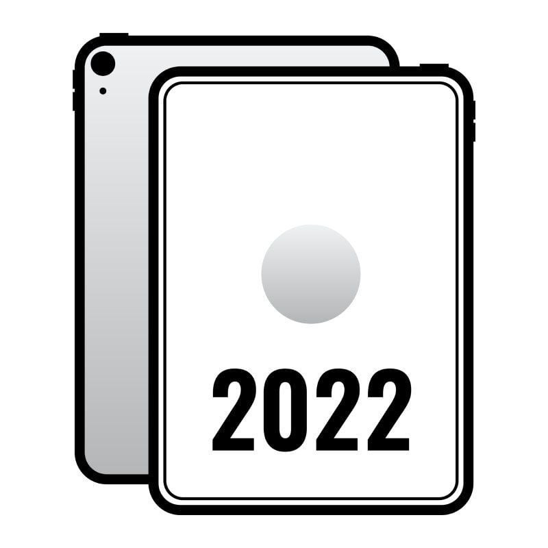 Apple ipad 10.9 2022 10th Wifi a14 bionic/ 256GB plata - mpq83ty/a