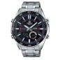 Reloj analógico y digital casio edifice classic efv-c100d-1avef/ 52mm/ plata y negro