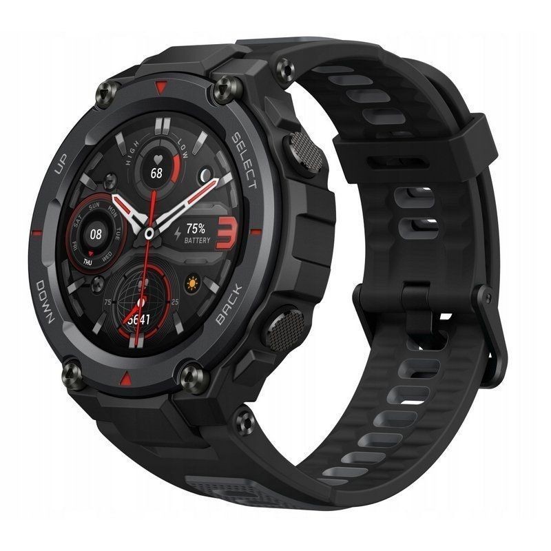 Smartwatch huami amazfit t-rex pro/ notificaciones/ frecuencia cardíaca/ gps/ negro meteorito