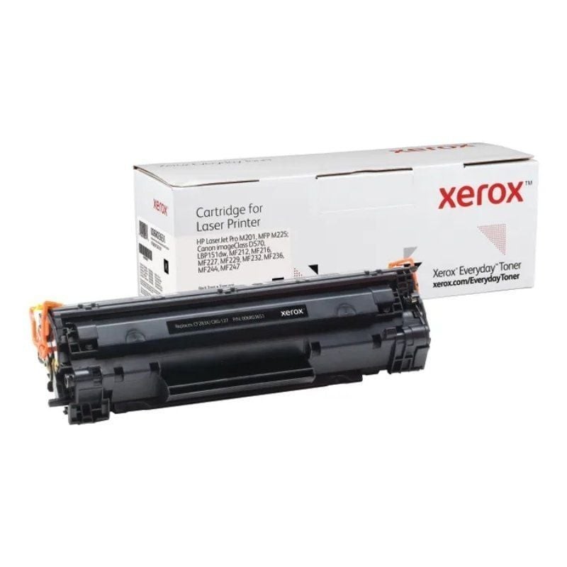 Tóner compatible xerox 006r03651 compatible con hp cf283Xcrg-137/ 2200 páginas/ negro