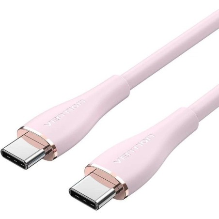 ph2Vention USB C 20 Silicona Durable 5A Cable 15 m Rosa h2divbr divullibEspecificaciones b liliTipo Cable de conexion liliTipo 