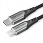 Cable usb 2.0 tipo-c lightning Vention tachf/ usb tipo-c macho - lightning macho/ 1m gris