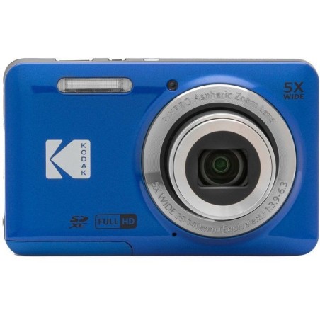 Cámara digital kodak pixpro fz55/ 16mp/ zoom óptico 5X azul