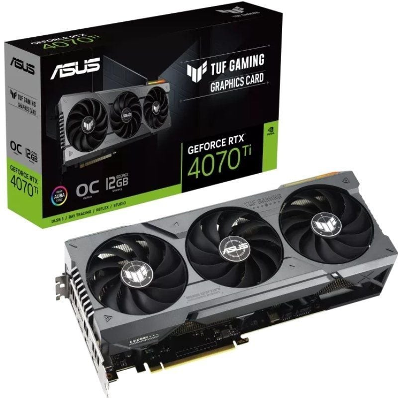 ASUS TUF Gaming GeForce RTX 4070 TI OC 12GB GDDR6X ASUS TUF Gaming GeForce RTX 4070 TI OC 12GB GDDR6X