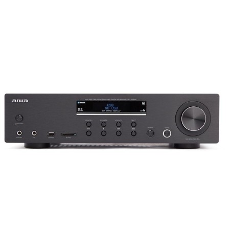 ph2AMPLIFICADOR ESTeREO DE 120 W RMS h2con Bluetooth y USB SDbrbrh27 ENTRADAS DE AUDIO ANALoGICO h2Altavoces y entradas de audi