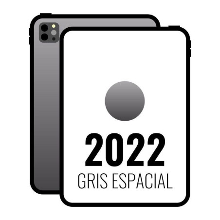 Apple ipad pro 11' 2022 4th wifi cell/ 5G m2/ 512GB gris espacial - mnyg3ty/a