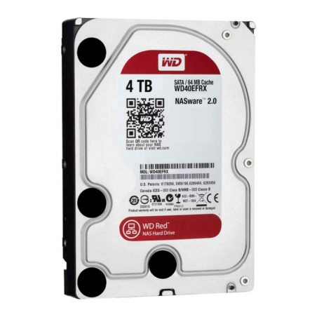 Disco Duro interno Western Digital nas red - 4tb - Sata III - 3.5" 8.89cm - 64MB