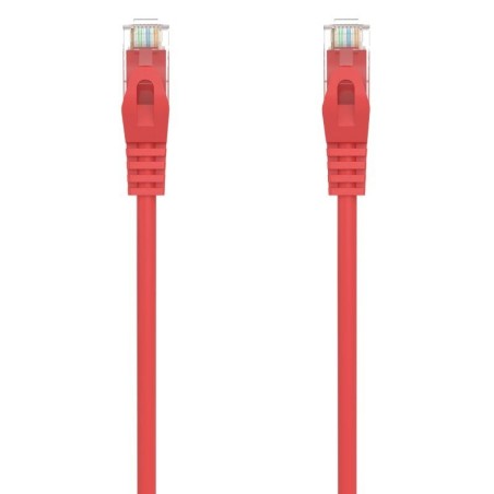 Cable de Red RJ45 awg24 utp aisens a145-0556 Cat.6A lszh/ 25cm/ rojo