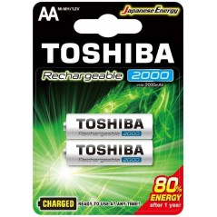 p pp ph2RECARGABLE AA 2000MAH h2Las baterias recargables de TOSHIBA Ni Mh ofrecen un rendimiento y una comodidad solidos y dura