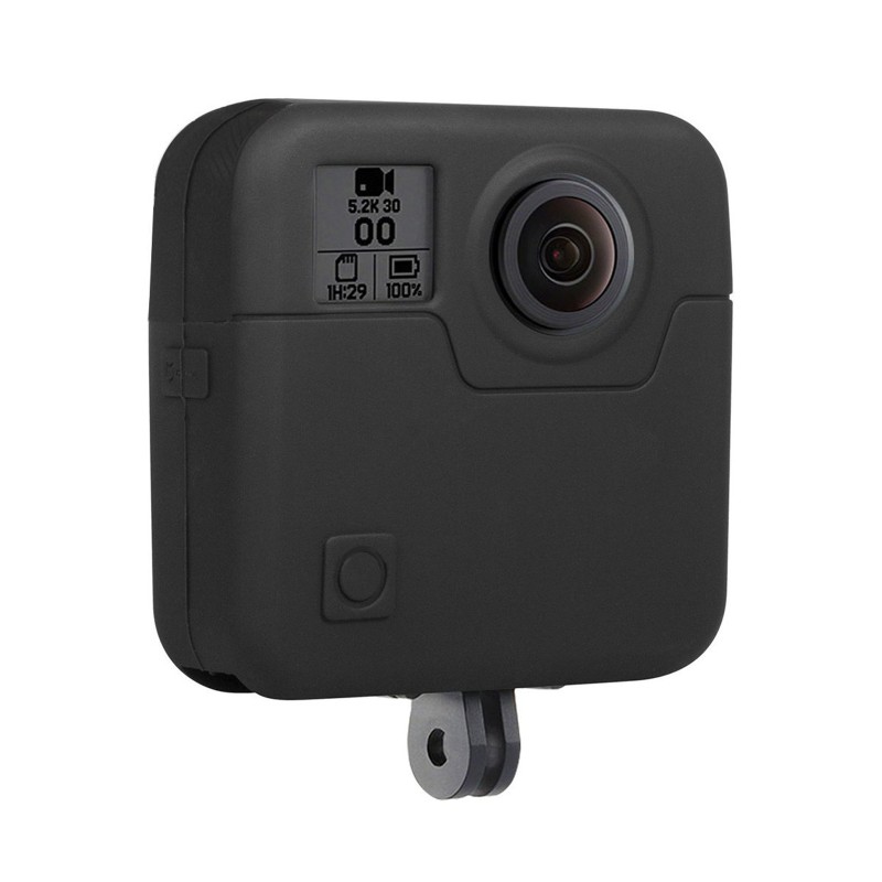 Funda de Protección Silicona Muy Suave para Cámara GoPro Fusion 360º Negra