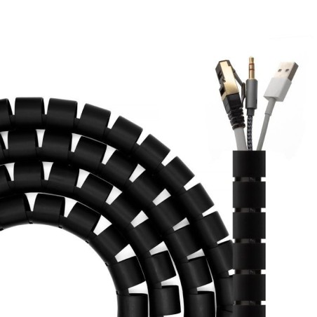 pul libDescripcion b li liOrganizador de cables en espiral con capacidad de hasta 25mm de diametro li liFabricado en plastico d