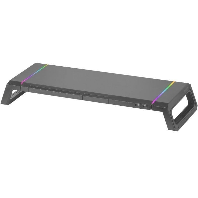 SoporteGaming para monitor marsGaming mgs-one/ hasta 30 kg/ negro