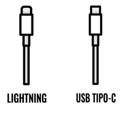 h2Descripcion h2pCarga o sincroniza tu iPhone iPad o iPod con conector Lightning a traves de un puerto USB C o Thunderbolt 3 US