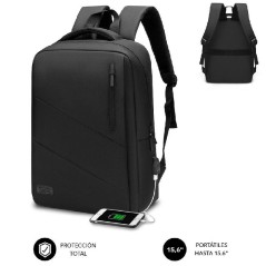ppLa mochila para portatil Subblim City Backpack de 1568221 resulta imprescindible en todos tus viajes o desplazamientos Facili