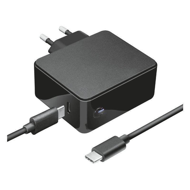 Cargador de portátil trust maxo 23418 para Apple/ 61w/ Automático usb tipo-c/ voltaje 5-20v Cargador de portátil trust maxo 23418 para Apple/ 61w/ Automático usb tipo-c/ voltaje 5-20v