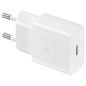 Samsung EP-T1510N Cargador de Pared 1x USB Tipo-C 15W Blanco Samsung EP-T1510N Cargador de Pared 1x USB Tipo-C 15W Blanco