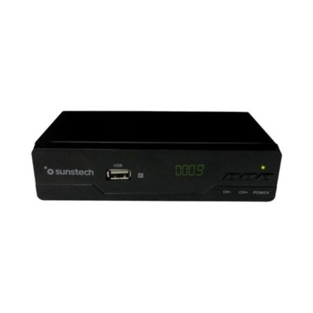 pTDT DVB T2 de segunda generacion tamano compacto y de alta definicion con USB para reproducir contenidos multimedia y grabar t