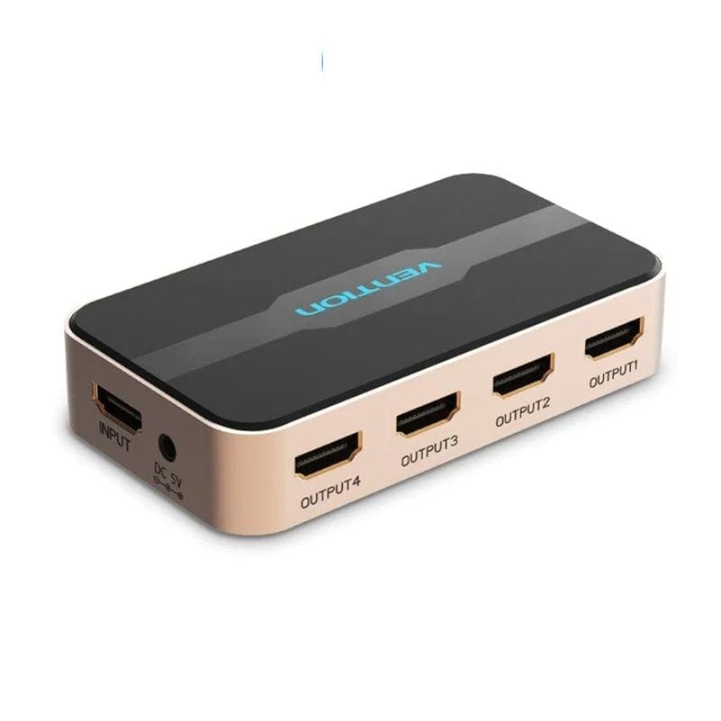 Duplicador Vention accg0-eu/ 4 hdmi hembra - hdmi macho