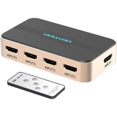 pul libEspecificaciones b li liColor Negro y dorado li liConexion 5 HDMI A Hembra DC Power port li liVersion HDMI 14 li liBoton