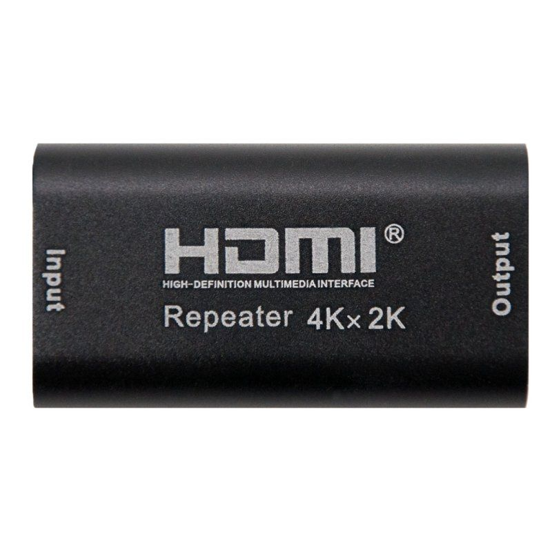 pIdeal para unir dos cables HDMI con conector tipo A machobrul liOpera a 34Gbps por linea 340MHz 8220pixel clock8221 hasta 4K x