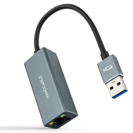 ph2Conversor USB 30 a Ethernet Gigabit 10 100 1000 Mbps Aluminio Gris 15 cm h2h2Especificaciones h2ul liConexion USB 30 retroco
