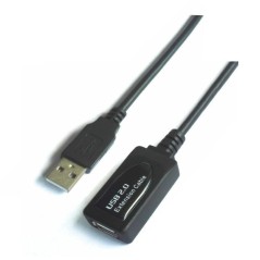 pul liCable prolongador USB 20 con conector tipo A macho en un extremo y tipo A hembra en el otro li liLleva amplificador para 