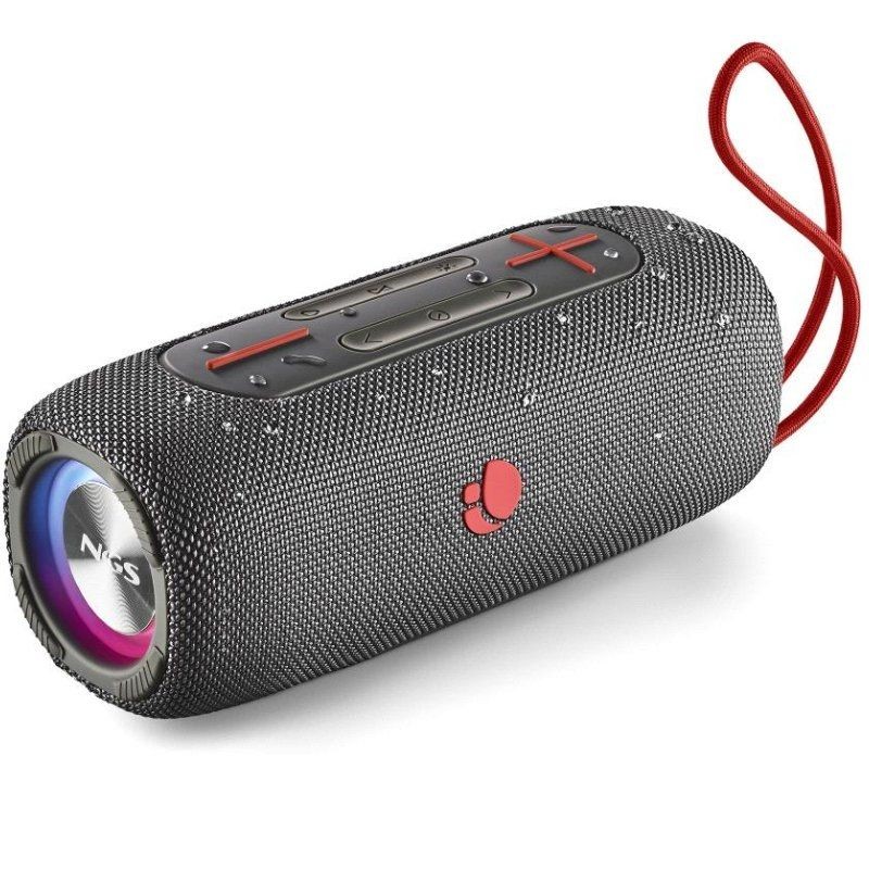 Altavoz con bluetooth ngs roller nitro 3/ 30w/ 2.0/ negro