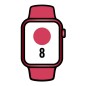 Apple watch series 8/ gps/ 41mm/ caja de aluminio rojo/ correa deportiva rojo Apple watch series 8/ gps/ 41mm/ caja de aluminio rojo/ correa deportiva rojo