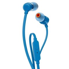 p ppLos auriculares intrauditivos JBL Tune 110 son ligeros comodos y compactos Bajo la resistente carcasa del auricular un par 