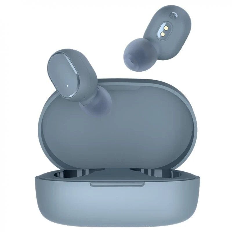 Auriculares Inalámbricos xiaomi redmi buds essential con estuche de carga/ autonomía 5.5h/ azules