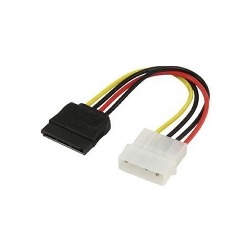 Cable adaptador alimentación molex a conector sata 3go cpsata/ 15cm