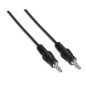 Cable estéreo aisens a128-0142/ jack 3.5 macho - jack 3.5 macho/ 1.5m/ negro