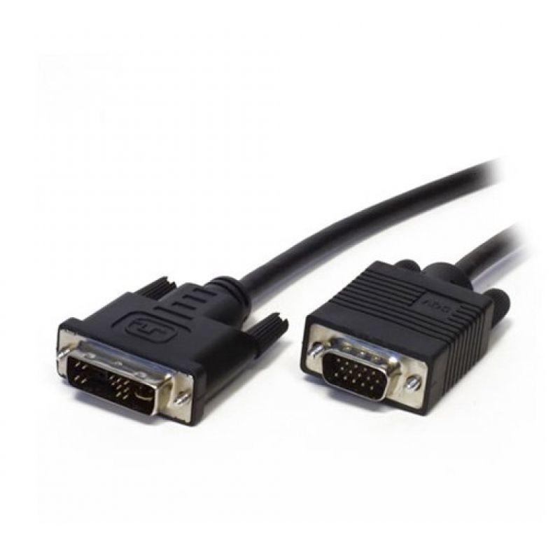 Cable dvi 3go cdvivga/ dvi-i macho - hd dsub macho/ 2m/ negro Cable dvi 3go cdvivga/ dvi-i macho - hd dsub macho/ 2m/ negro
