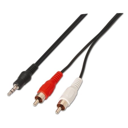 pul libDescripcion b li liCable audio estereo con conector tipo Jack 358221 macho en un extremo y 2 x RCA macho en el otro li l