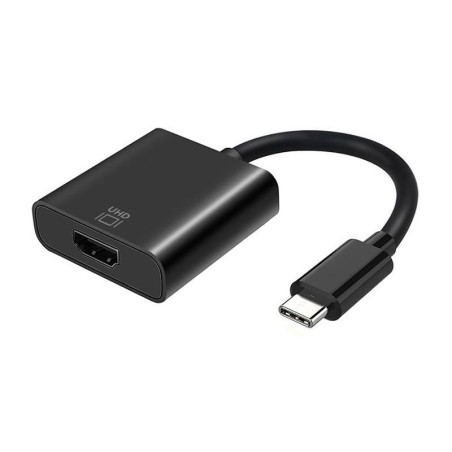 pConversor USB C a HDMI 20 con conector USB C macho en un extremo y HDMI 4K 20 60Hz hembra en el otrobr pul liEl puerto HDMI so