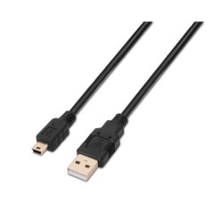 pul liCable USB 20 con conector tipo A macho en un extremo y mini USB 5 pines macho en el otro li liSe utiliza principalmente p