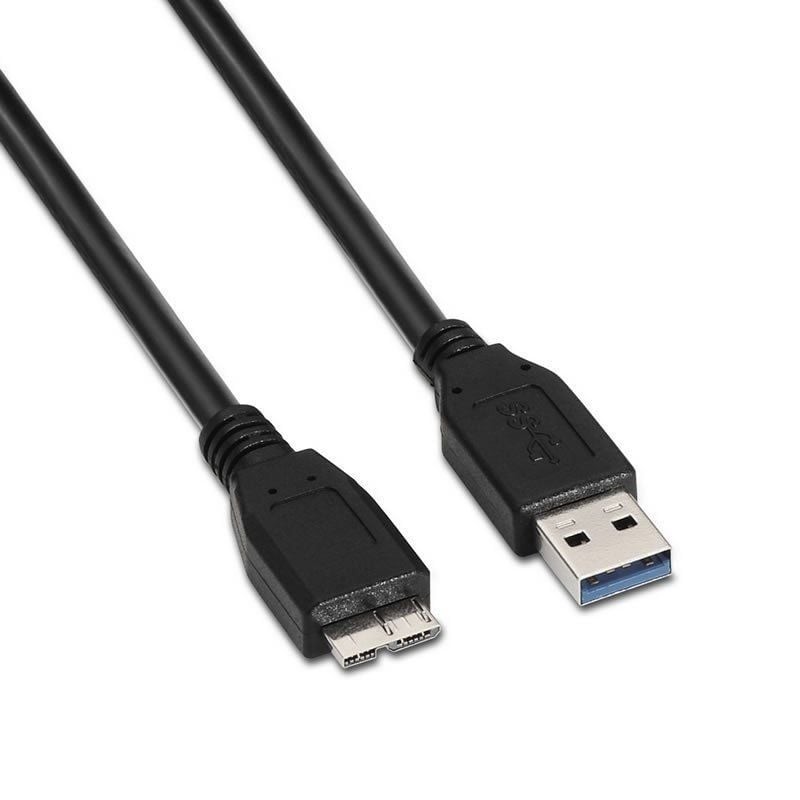 Cable usb 3.0 aisens a105-0044/ usb macho - microusb macho/ 2m/ negro