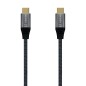 Cable usb 2.0 tipo-c aisens a107-0629 5a 100w/ usb tipo-c macho - usb tipo-c macho/ 2m/ gris