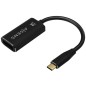 Conversor aisens a109-0690/ usb tipo-c macho - displayport hembra/ 15cm/ negro Conversor aisens a109-0690/ usb tipo-c macho - displayport hembra/ 15cm/ negro