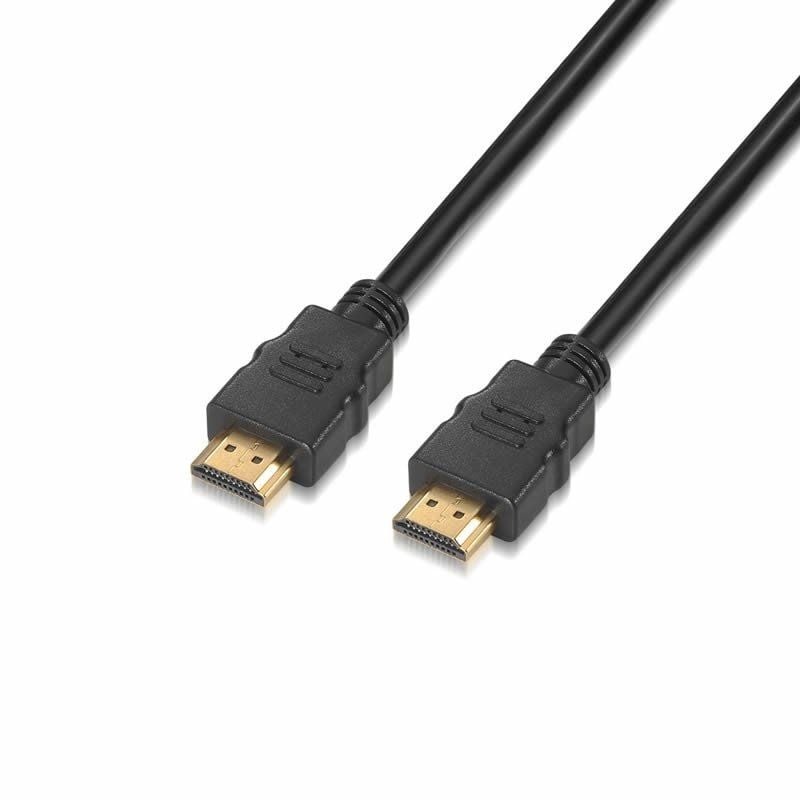 Cable hdmi 2.0 4k aisens a120-0119/ hdmi macho - hdmi macho/ 1m certificado/ negro