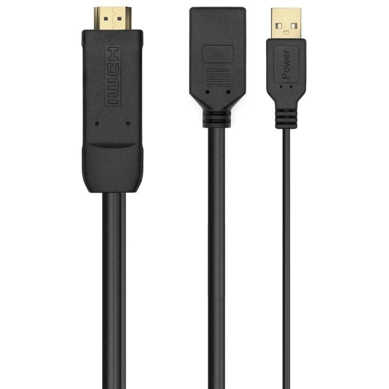 Cable conversor aisens a122-0642/ displayport macho - hdmi macho - displayport hembra - usb macho/ 10cm + 10cm/ negro Cable conversor aisens a122-0642/ displayport macho - hdmi macho - displayport hembra - usb macho/ 10cm + 10cm/ negro