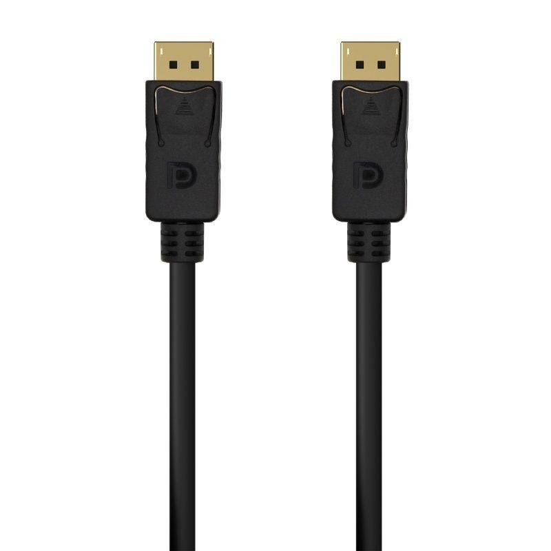 Cable displayport 1.2 4k aisens a124-0548/ displayport macho - displayport macho/ 50cm/ negro
