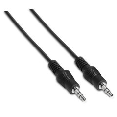pul liCable audio estereo con conector tipo Jack 358221 macho en ambos extremos li liLongitud 03 metros li liColor Negro li liN