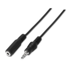 pul liCable audio estereo con conector tipo Jack 358221 macho en un extremo y tipo Jack 358221 hembra en el otro li liIdeal par