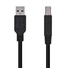 pul liCable USB 30 con conector tipo A USB 30 9Pin en un lado y conector tipo B USB 30 9Pin en el otro li liMultiple apantallam