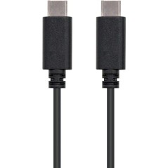 h2Cable USB 20 3A tipo USB C M USB C M negro 05m h2divCable USB 20 con conector tipo USB C macho en ambos extremosbr divdivbr d