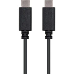 h2Cable USB 20 3A tipo USB C M USB C M negro 30m h2divpCable USB 20 con conector tipo USB C macho en ambos extremos pbr divdivh